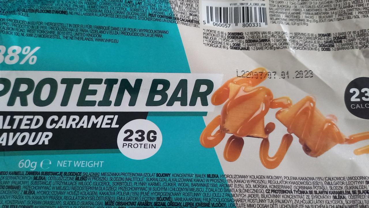 Fotografie - PROTEIN BAR SALTED CARAMEL