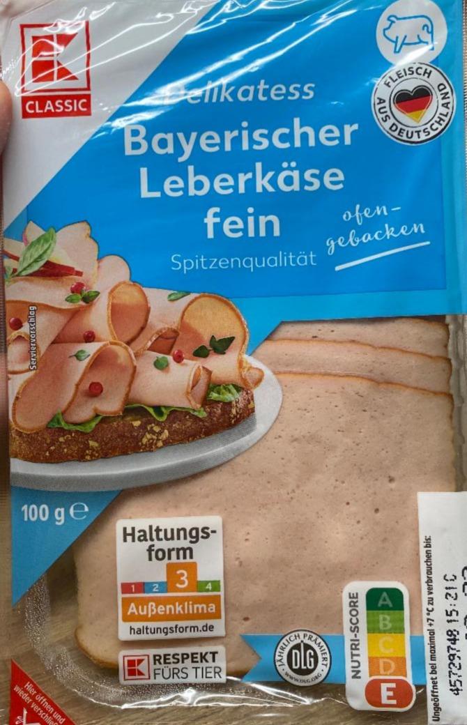 Fotografie - Bayerischer Leberkäse fein K-Classic