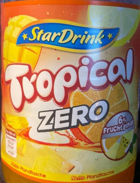 Fotografie - Tropical Zero StarDrink