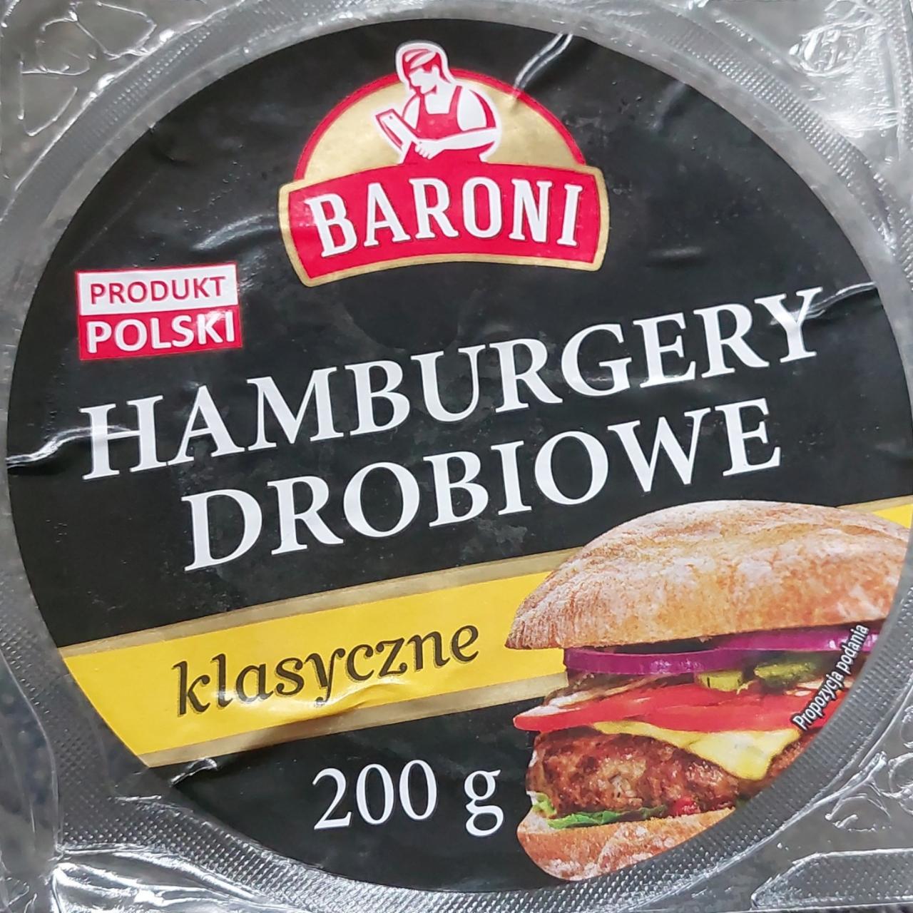 Fotografie - Hamburger drobiowe klasyczne Baroni