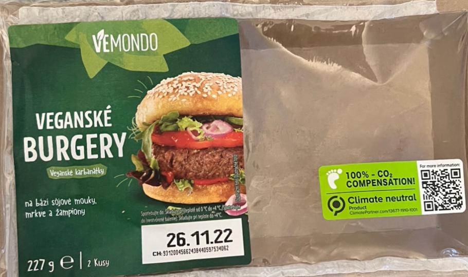 Fotografie - Veganské Burgery Vemondo