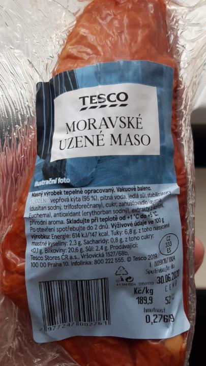 Fotografie - Moravské uzené maso Tesco