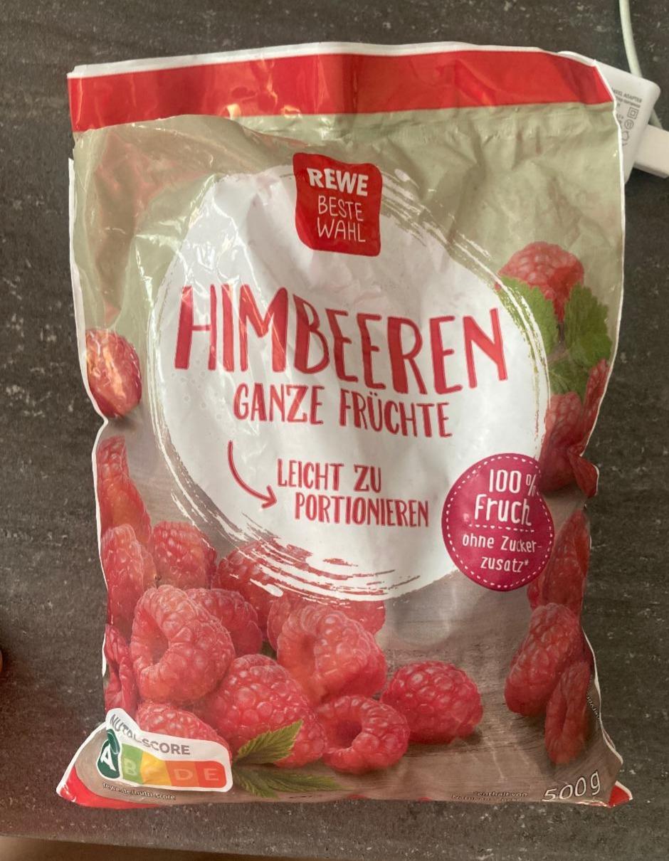 Fotografie - Himbeeren ganze früchte Rewe beste wahl