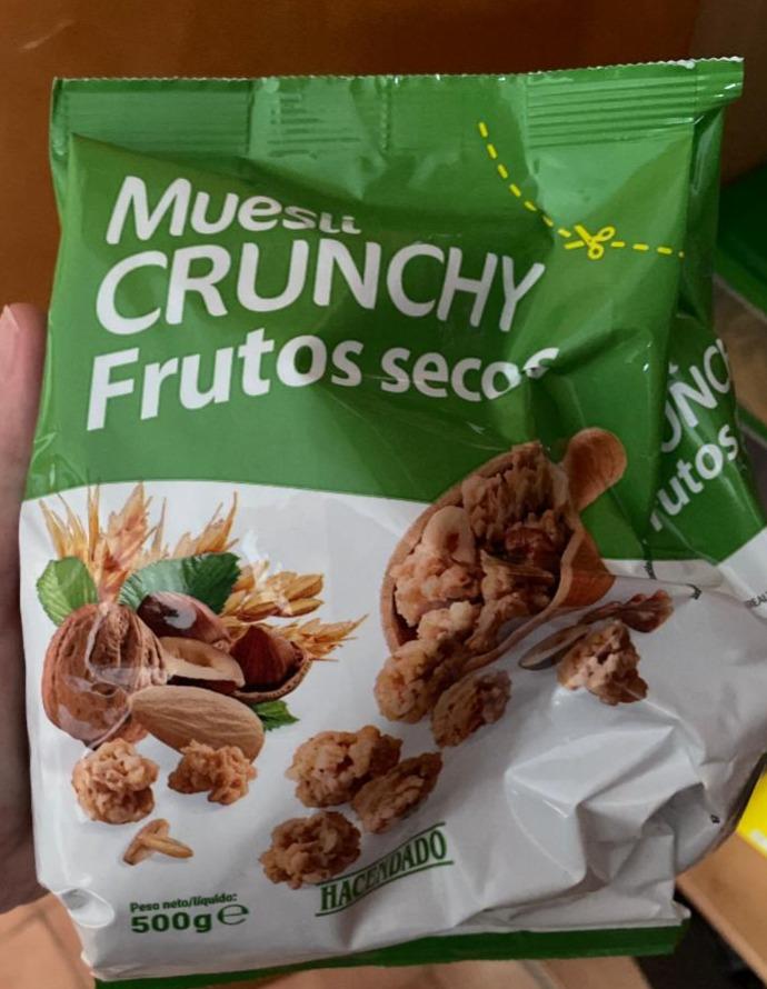 Fotografie - Muesli crunchy frutos secos Hacendado