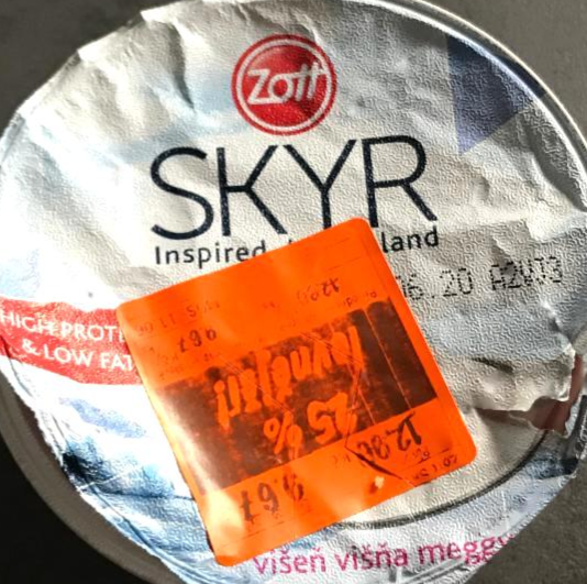 Fotografie - Skyr Inspired by Iceland višeň Zott