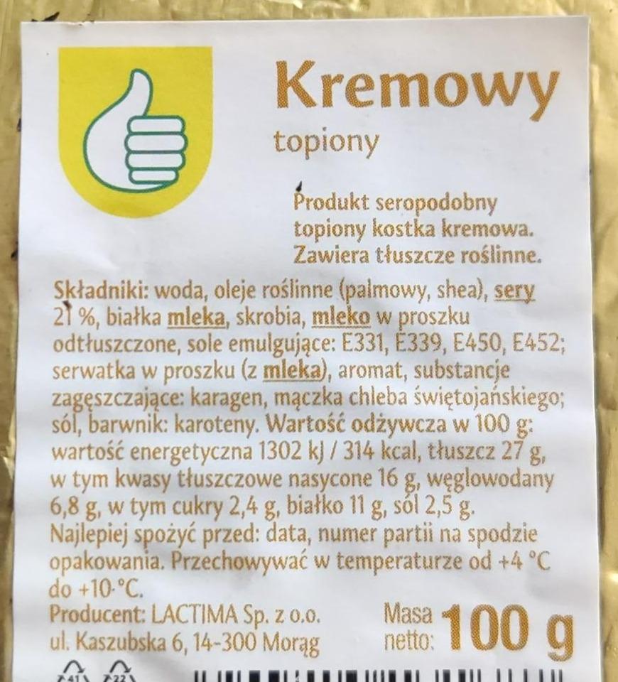 Fotografie - Kremowy topiony Lactima