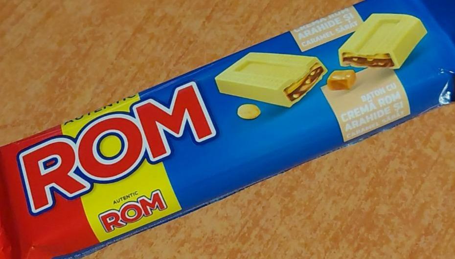 Fotografie - Rom Crema rom arahide si caramel sarat