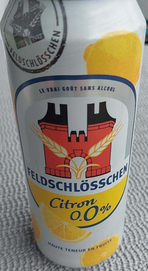 Fotografie - Feldschlösschen Citron 0,0%