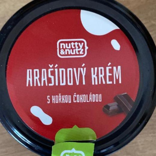 Fotografie - arašídový krém s hořkou čokoládou nutty&nutz