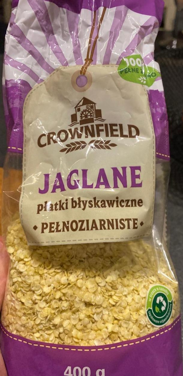 Fotografie - Jaglane płatki błyskawiczne pełnoziarniste Crownfield