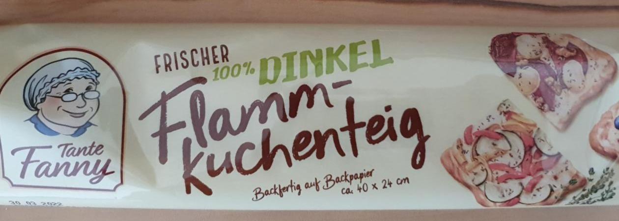 Fotografie - Frischer Flammkuchenteig 100% Dinkel Tante Fanny