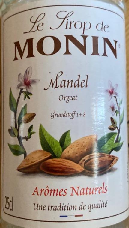 Fotografie - Mandel Le sirop de Monin