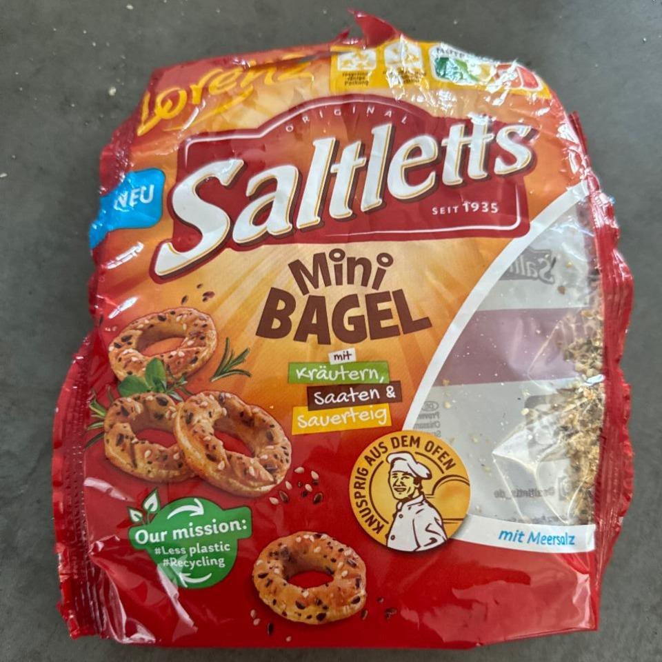 Fotografie - Saltletts Mini Bagel mit kräutern, saaten & sauerteig Lorenz