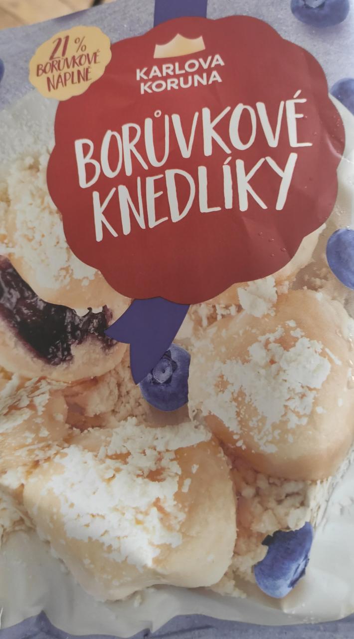 Fotografie - Borůvkové knedlíky Karlova Koruna