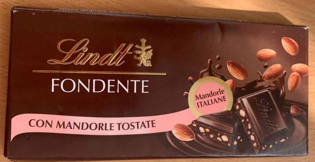 Fotografie - Fondente con mandorle tostate Lindt