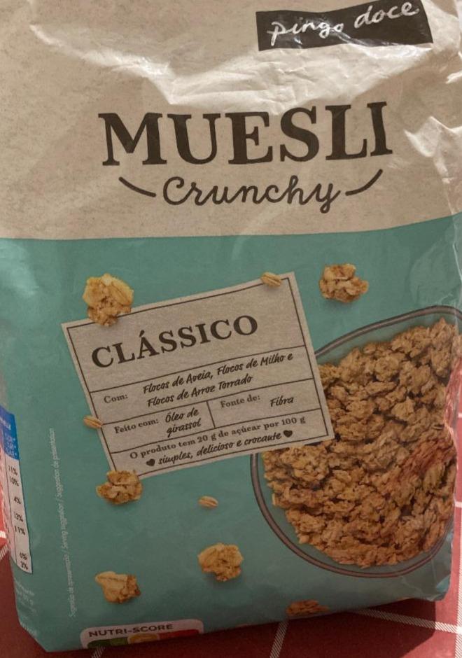 Fotografie - Muesli Crunchy Clássico Pingo doce