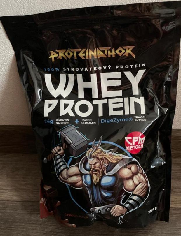 Fotografie - Whey protein čokoláda Proteinathor