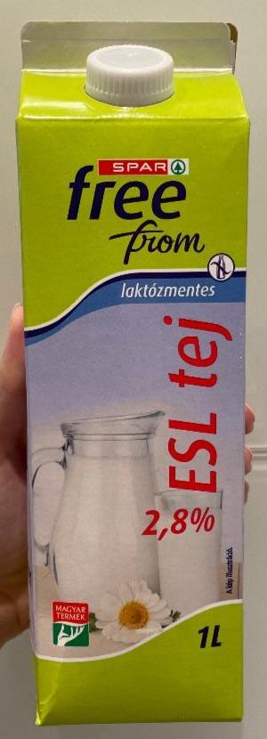 Fotografie - Laktózmentes ESL tej 2,8% Spar free from