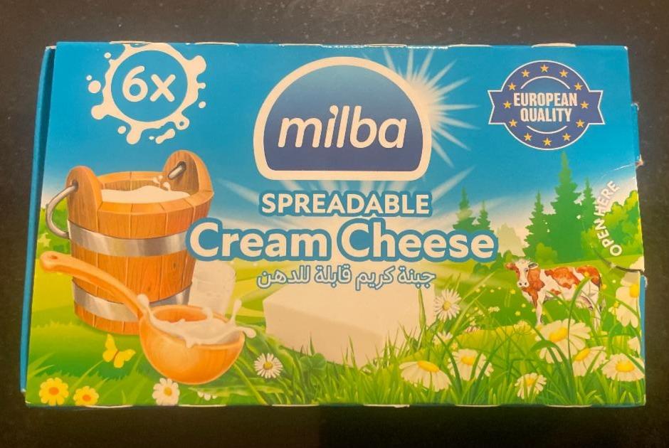 Fotografie - Spreadable cream cheese Milba