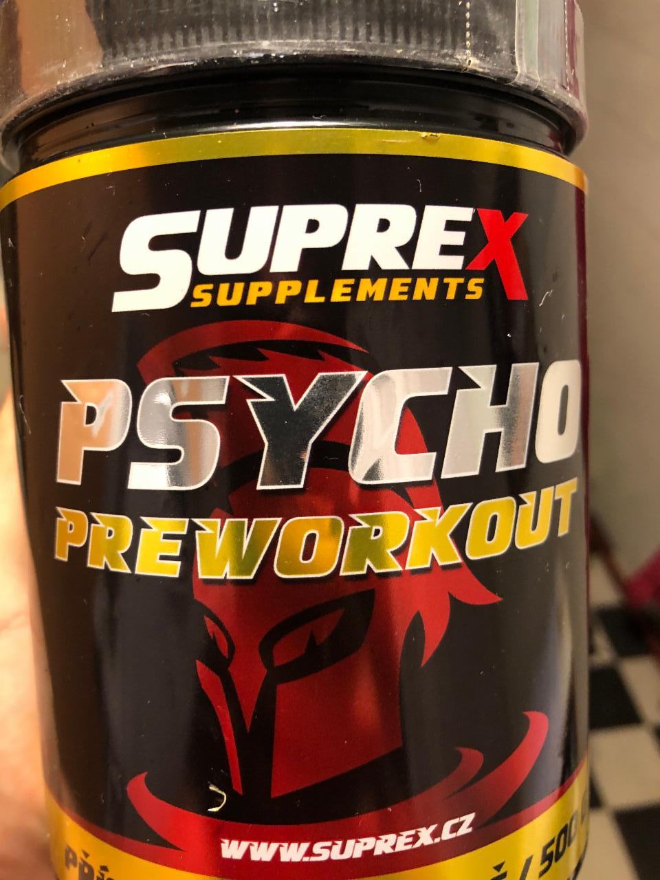 Fotografie - Suprex Psycho Preworkout