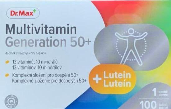 Fotografie - Multivitamin Generation 50+ Dr.Max