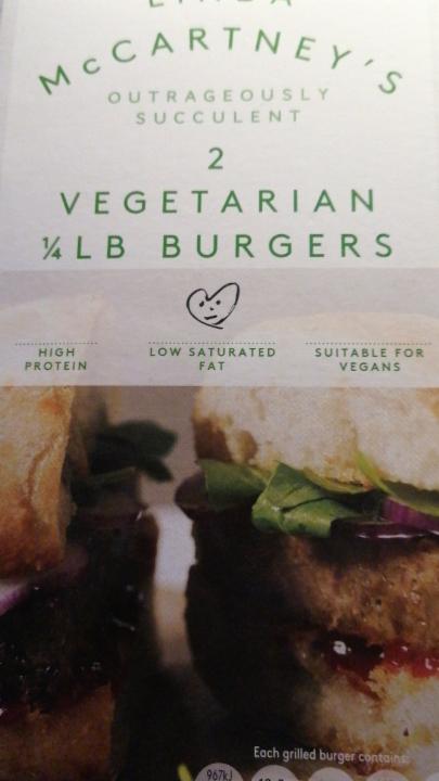 Fotografie - Vegetariánské burgery (2ks) Linda McCartney's