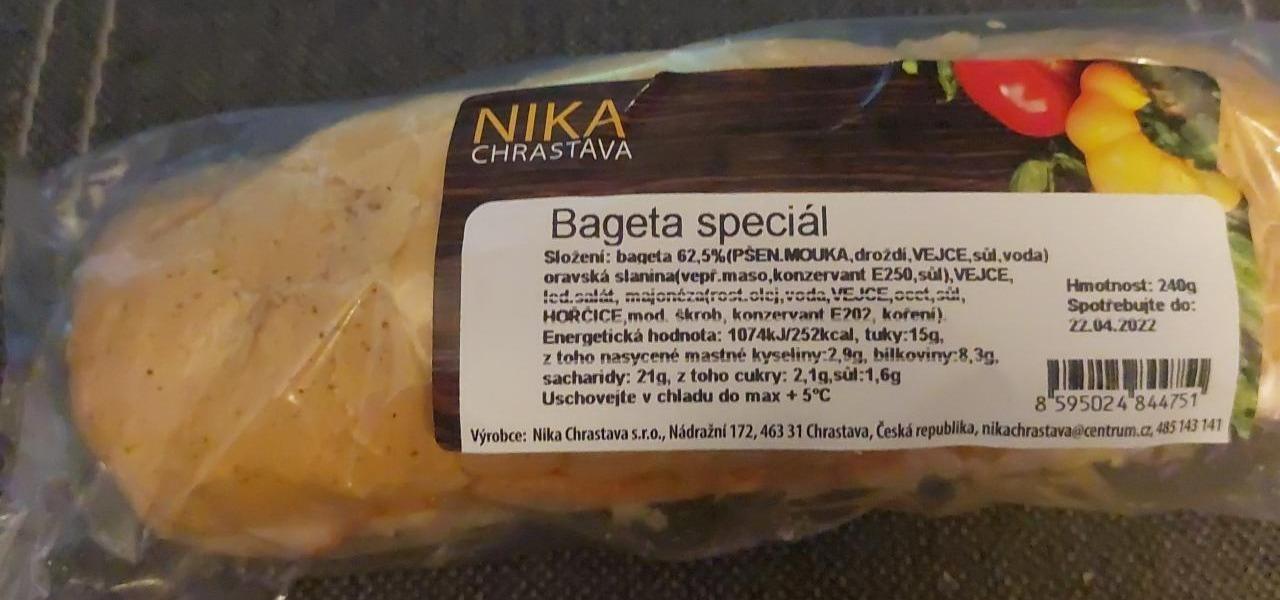 Fotografie - Bageta speciál Nika Chrastava