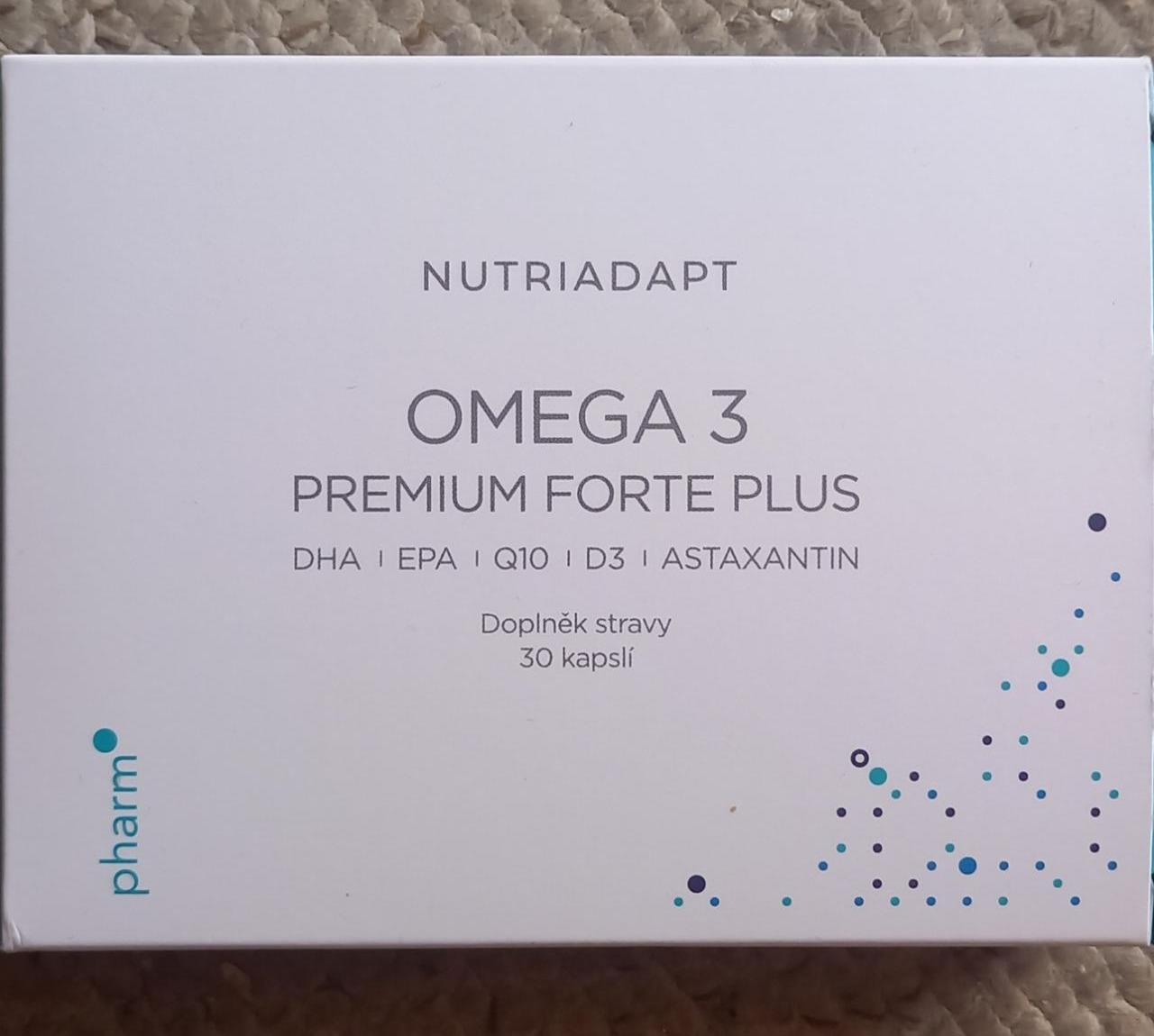 Fotografie - Omega 3 Premium forte plus Nutriadapt