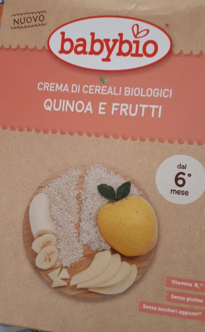 Fotografie - Bio Kaše nemléčná rýžová, quinoa a ovoce Babybio