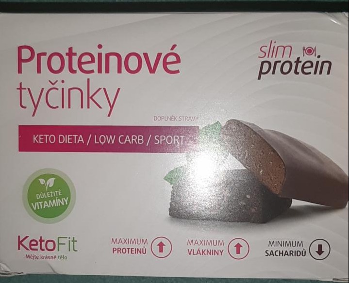 Fotografie - Proteinová tyčinka mléčná KetoFit