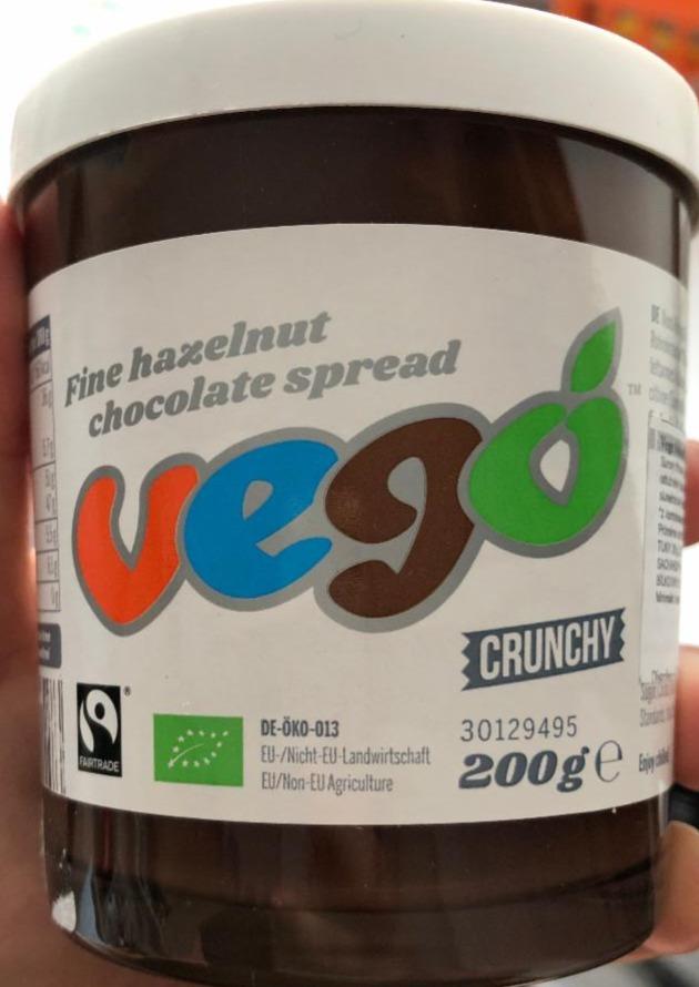 Fotografie - Bio Fine Crunchy Hazelnut Chocolate Spread Vego