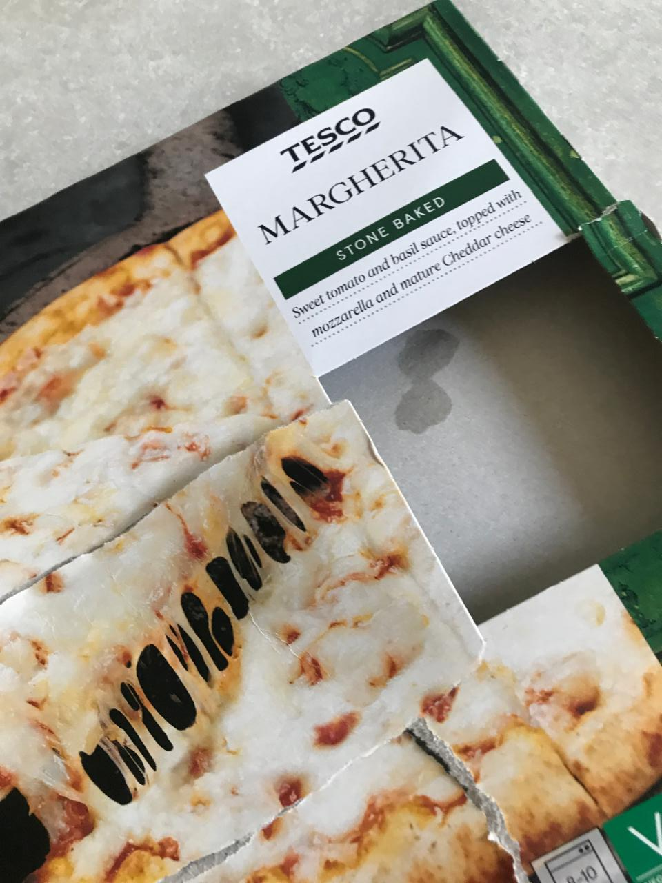 Fotografie - Stone Baked Margherita Pizza Tesco