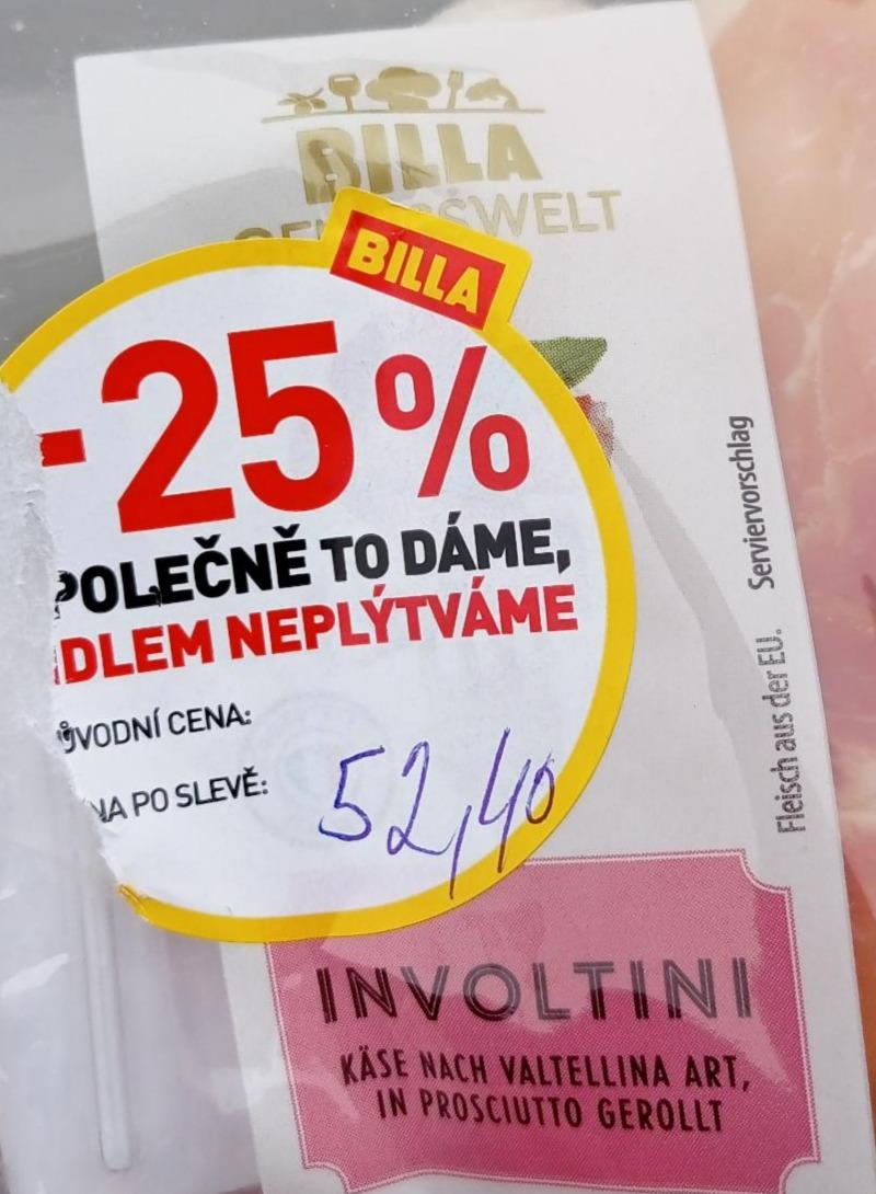 Fotografie - Involtini käse nach valtellina art, in prosciutto gerollt (Závitky rolované se šunkou a sýrem) Billa