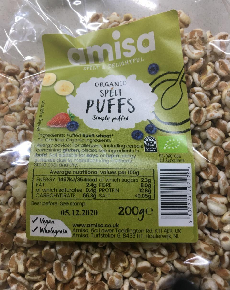 Fotografie - Organic spelt puffs Amisa