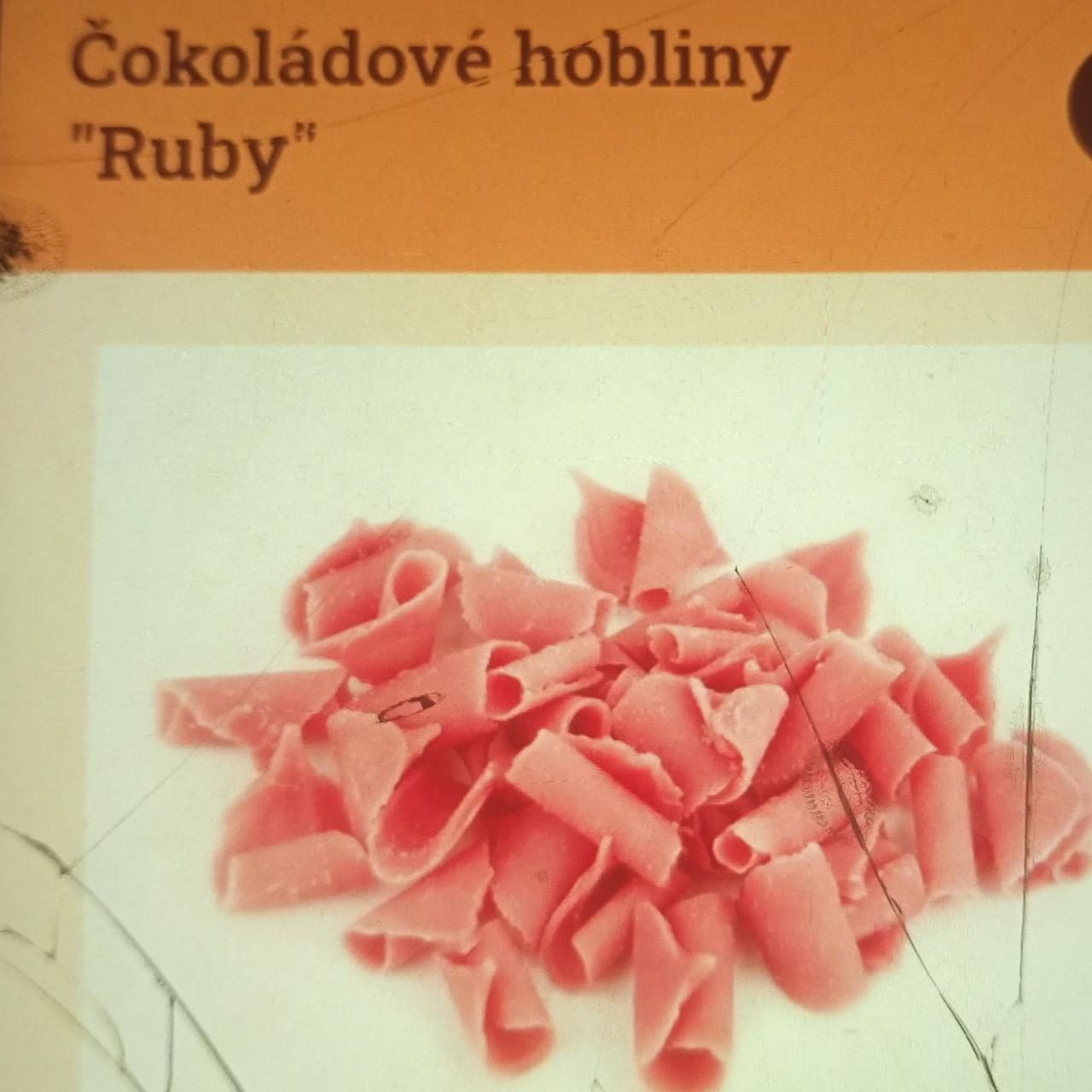 Fotografie - Čokoládové hobliny Ruby