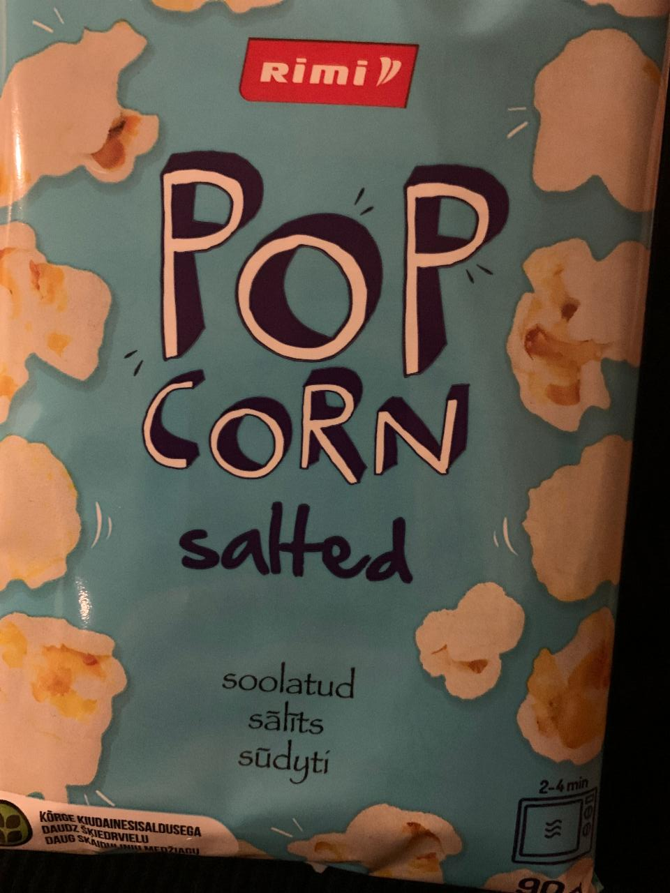 Fotografie - Pop corn salted Rimi