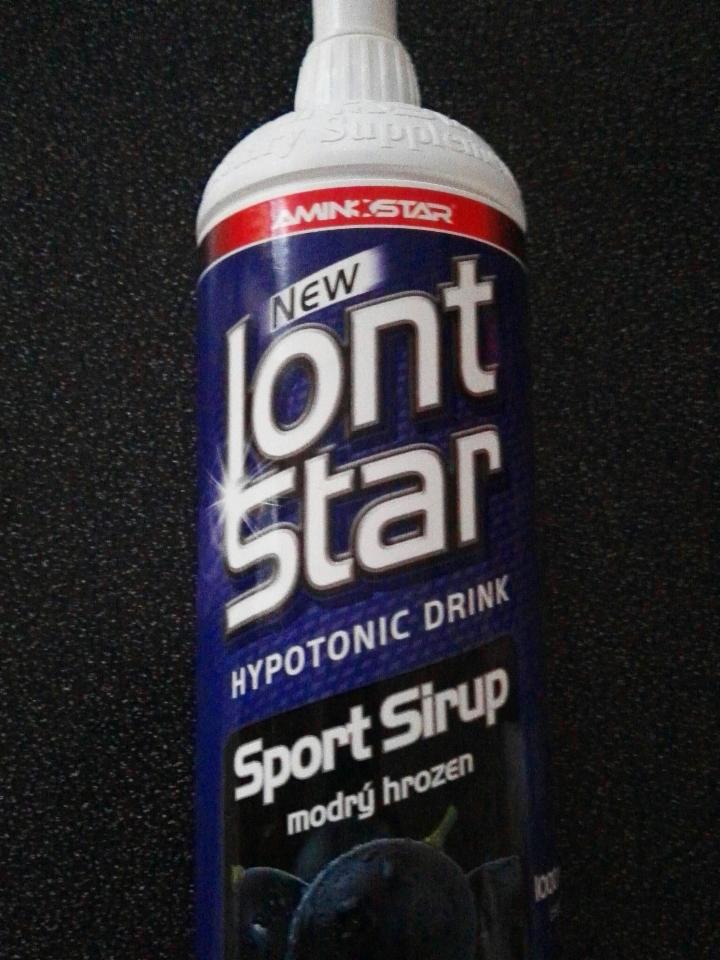 Fotografie - IontStar®Sport Sirup modrý hrozen - Aminostar