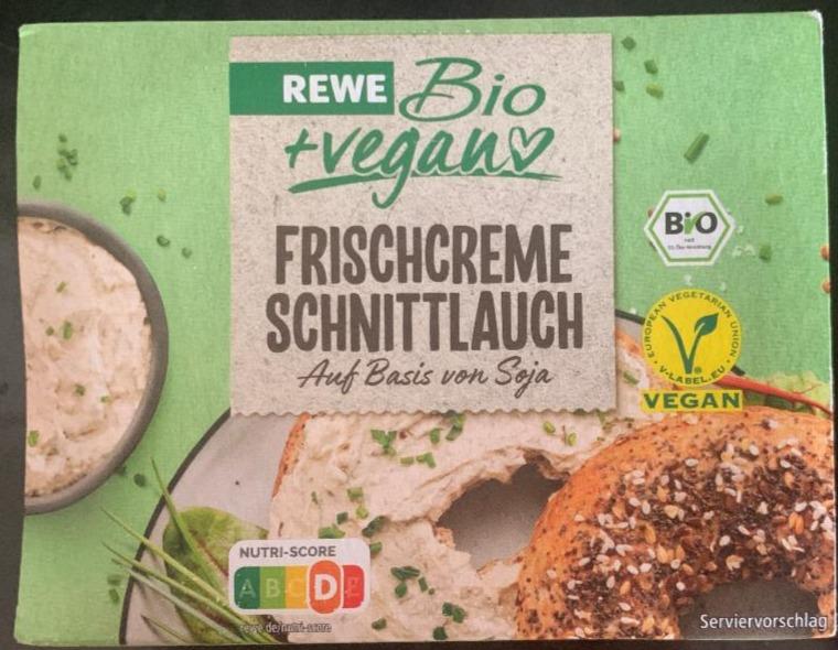 Fotografie - Vegan Frischcreme Schnittlauch Rewe Bio