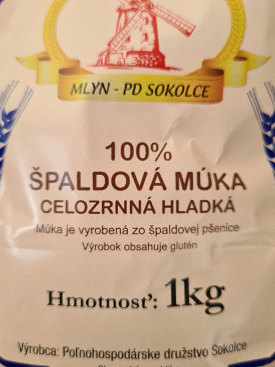 Fotografie - špaldová mouka hladká