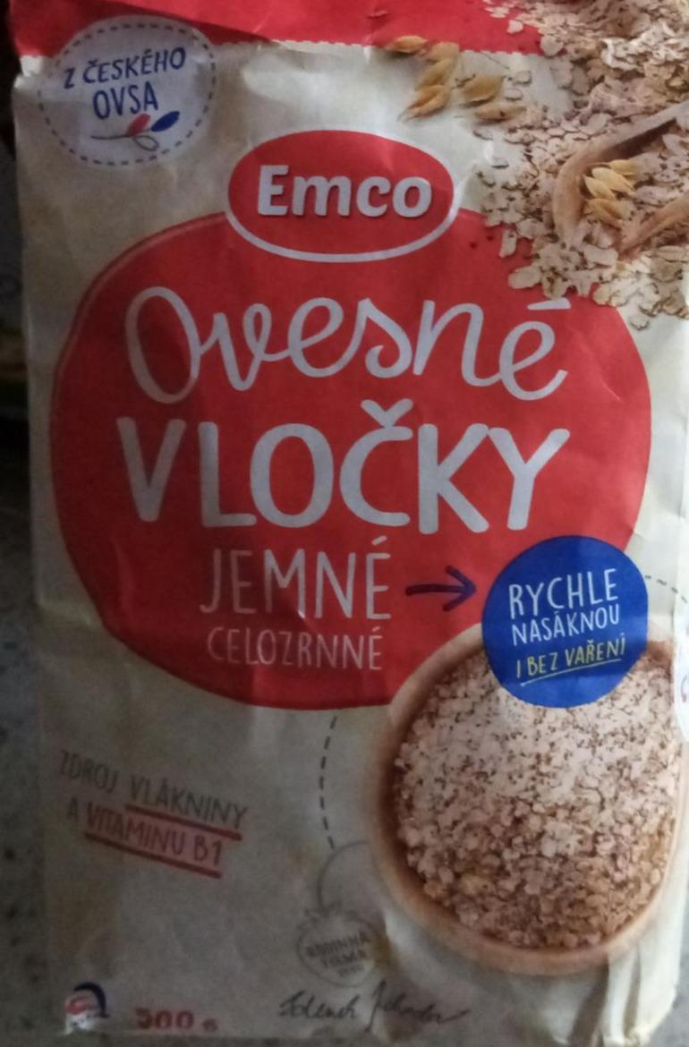 Fotografie - Ovesné vločky jemné celozrnné Emco