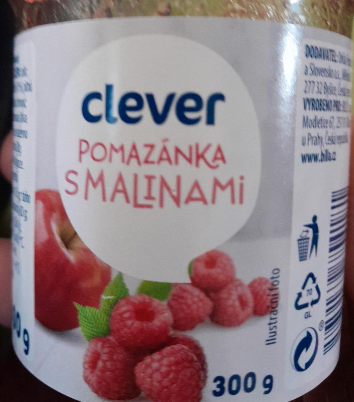 Fotografie - Pomazánka s malinami Clever