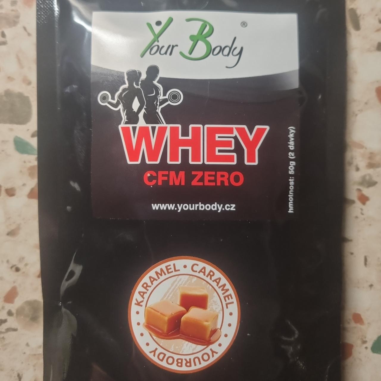 Fotografie - Whey CFM Zero Karamel YourBody