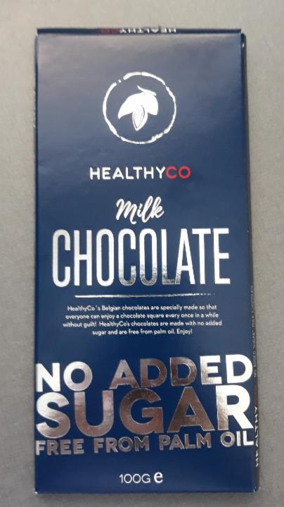 Fotografie - DIA HealthyCo Milk chocolate No added sugar