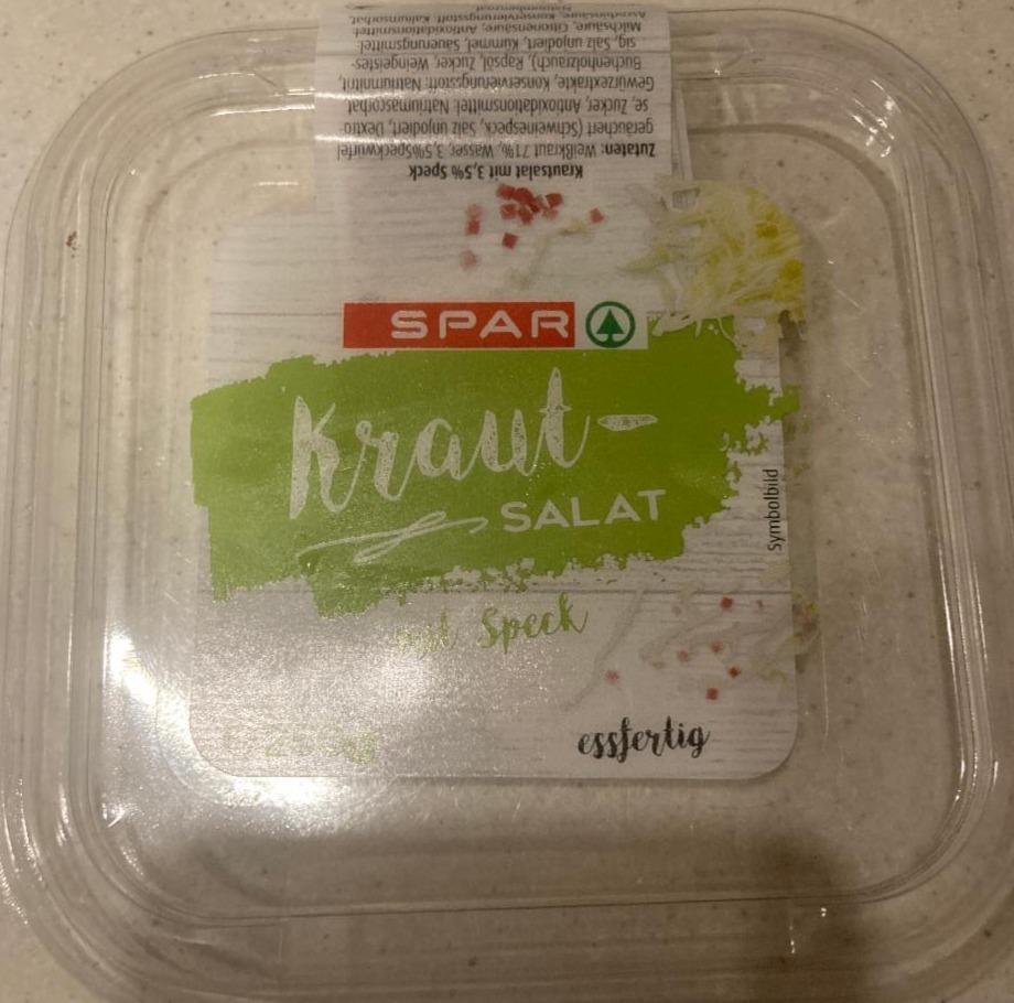 Fotografie - Krautsalat mit Speck Spar