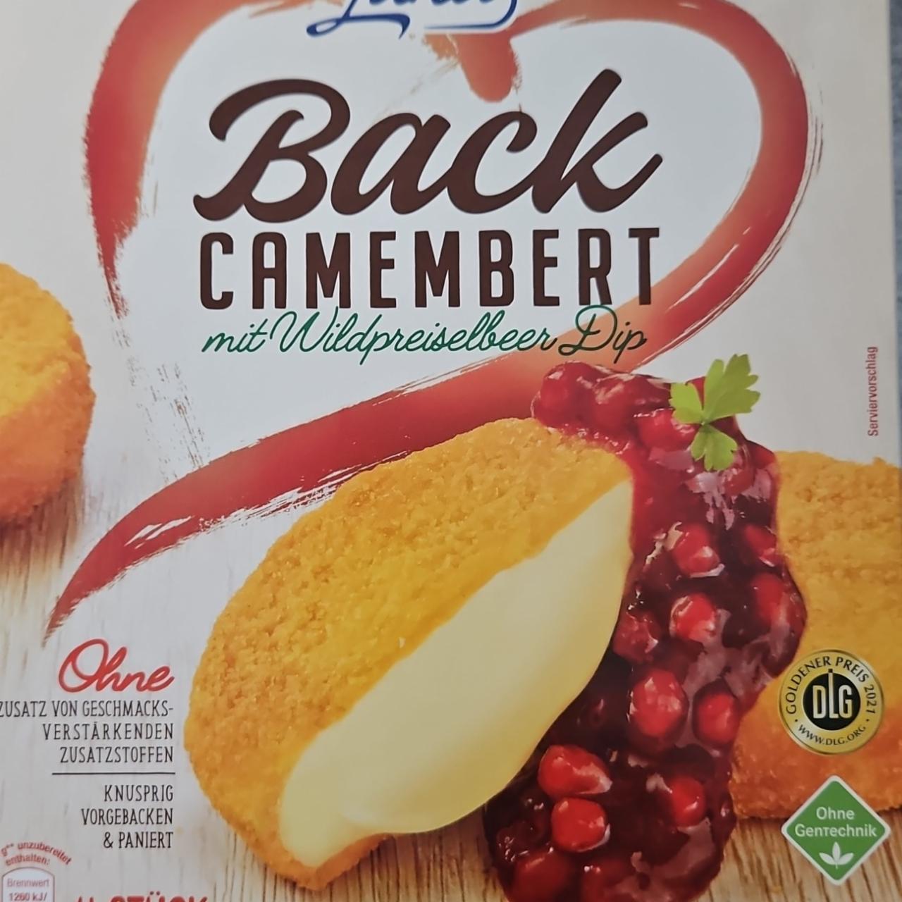 Fotografie - Back Camembert Gutes Land