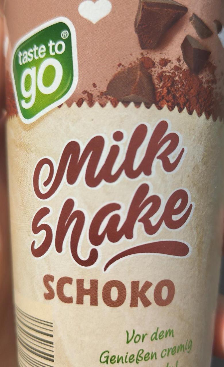 Fotografie - Milk shake schoko taste to go