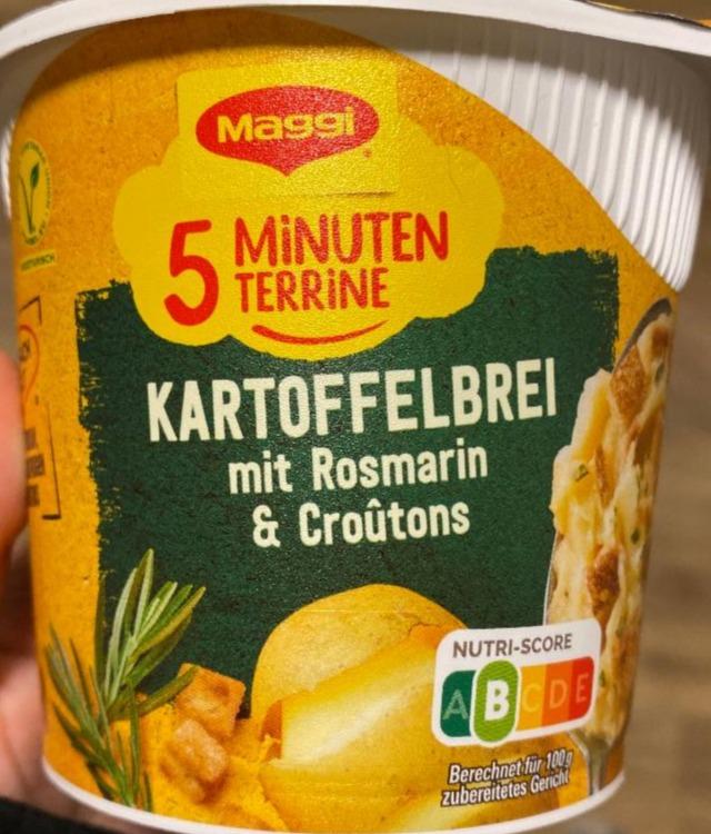 Fotografie - Kartoffelbrei mit Rosmarin & Croutons Maggi