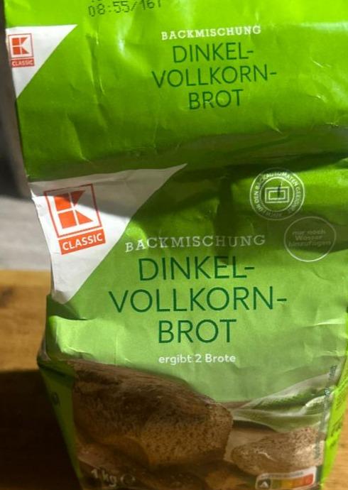 Fotografie - Dinkelvollkornbrot K-Classic