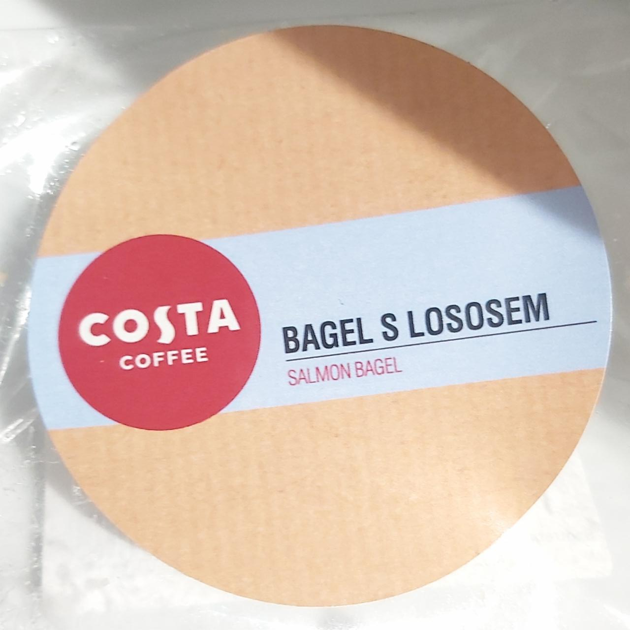 Fotografie - Bagel s lososem Costa Coffee