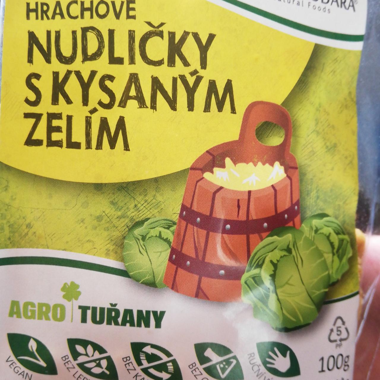 Fotografie - Hrachové nudličky s kysaným zelím Agro Tuřany